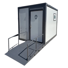Bastone Portable Restroom with Accessible Rampway Handicap-large