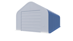 Gold Mountain Double Truss Peak Storage Shelter W20'xL40'xH16'