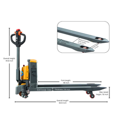 3300 lb Electric Pallet Truck – Compact & Powerful