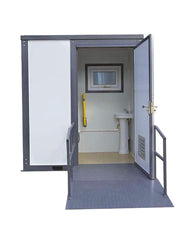 Bastone Portable Restroom with Accessible Rampway