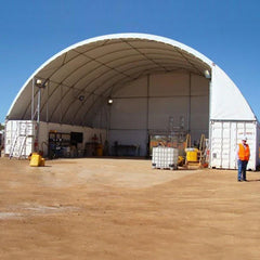 Endwall for Container Shelters - Back