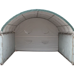 Endwall for Container Shelters - Back