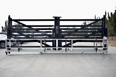 Greatbear 20' Farm Metal Driveway Gate TM18-NCB