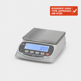 MEASURETEK EH-E 10 lb commercial bench scale – Measurement Canada type approved AM-6185