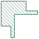 Composite Wall Siding Clips, Corner & Edge - EcoCrafter