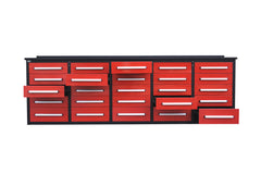 Steelman 10' Garage Cabinet Workbench (25 Drawers)
