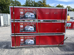 Gold Mountain Single Truss Shipping Container Canopy Shelter 40'x40'x13'