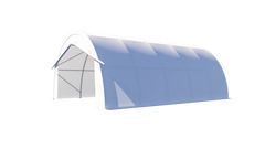 Gold Mountain Single Truss Round Storage Shelter W20'xL30'xH12'