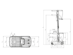 Electric Order Picker | High Lift Warehouse Picking Equipment