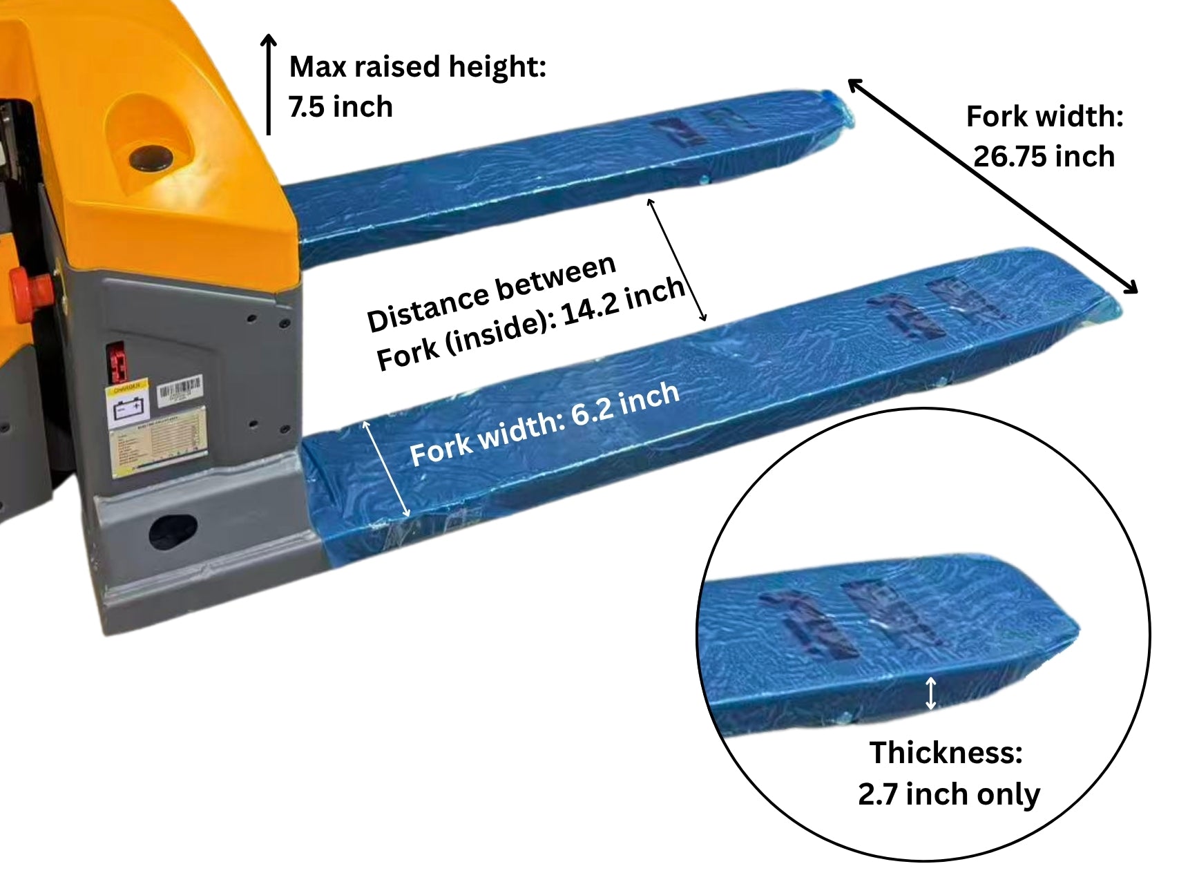 3300lbs Electric Pallet Truck