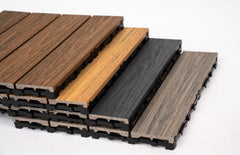 EcoCrafter Composite Wood Interlocking Floor Deck Tiles