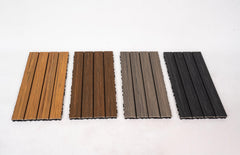 EcoCrafter Composite Wood Interlocking Floor Deck Tiles
