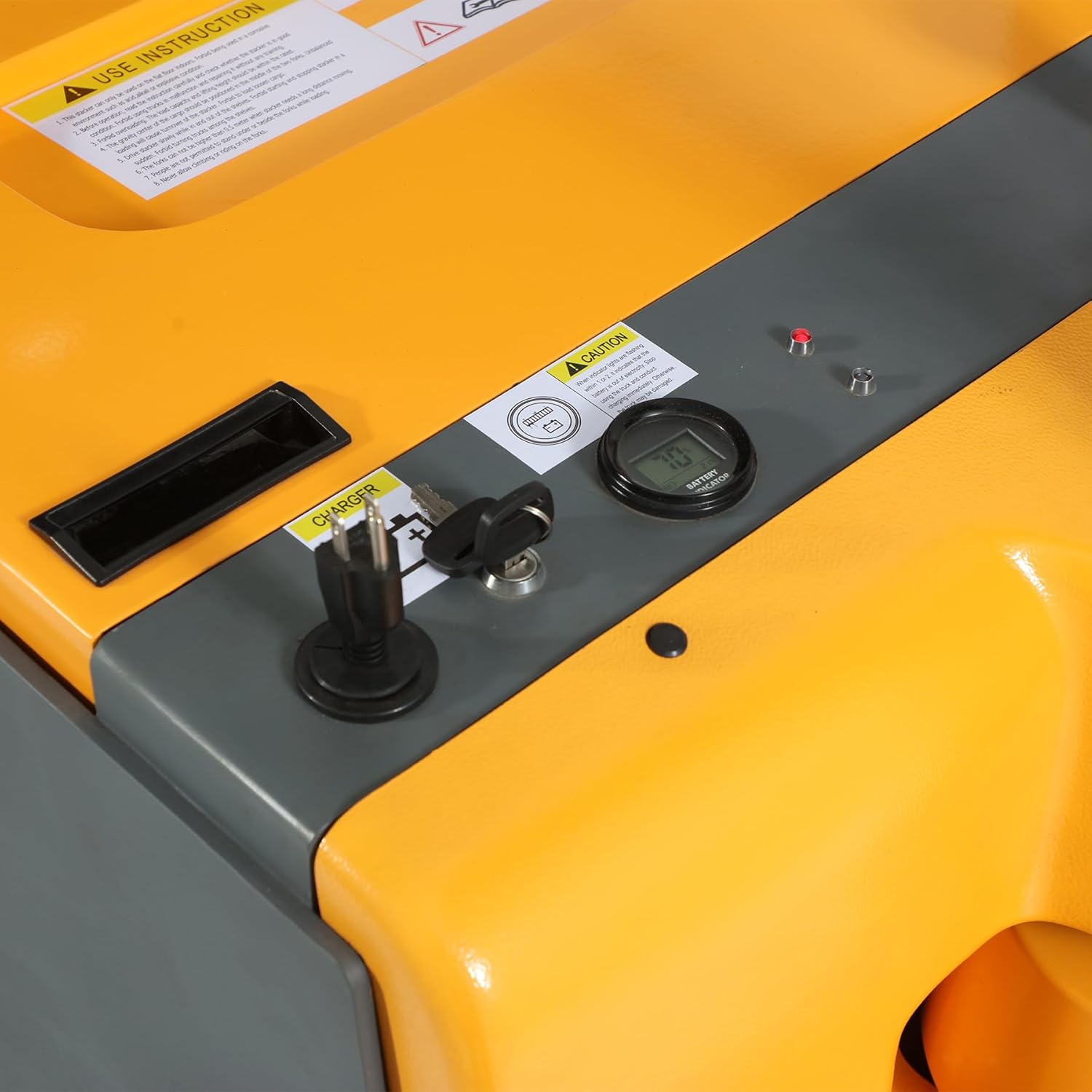3300lbs Counterbalanced Electric Stacker
