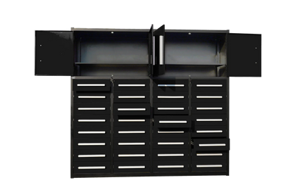 Steelman 7' Garage Cabinet (32 Drawers & 2 Cabinets)