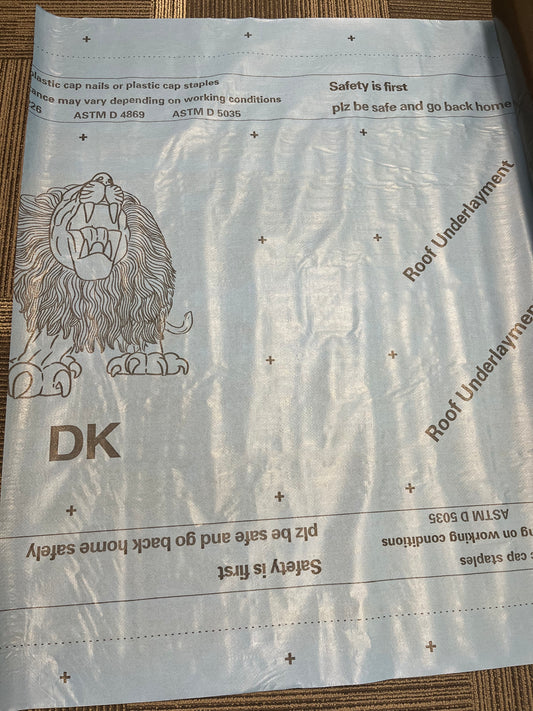 DK-Synthetic Roofing Underlayment 4'x250'