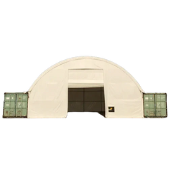 Endwall for Container Shelters - Front