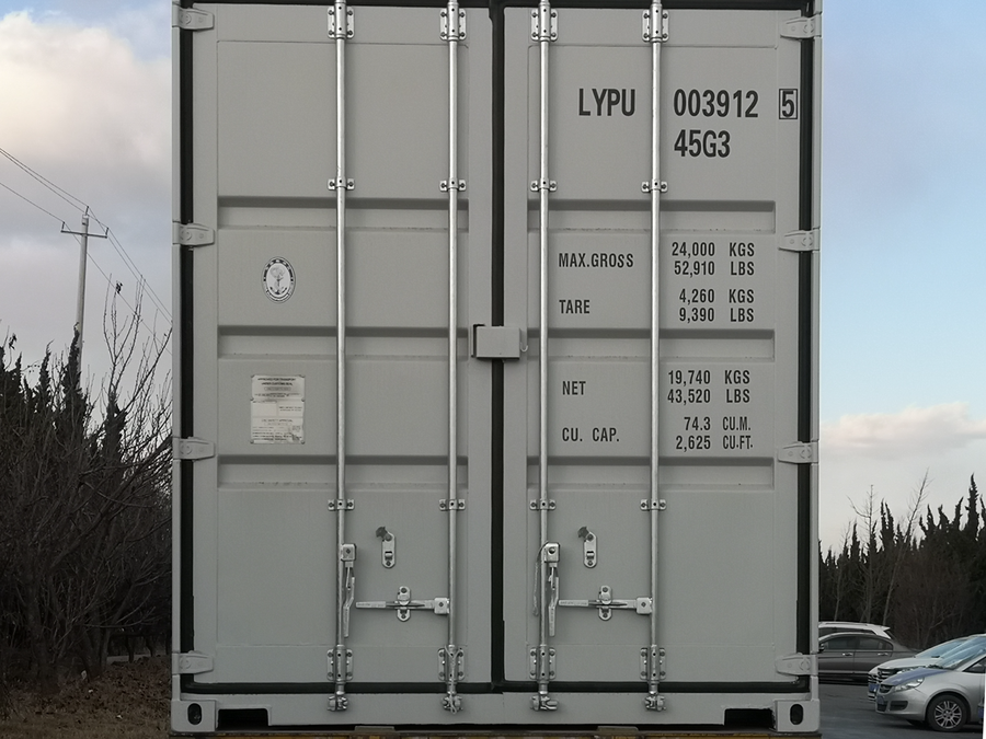 40ft High Cube Container with 4 Side Doors