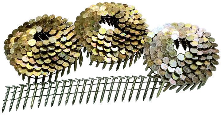 Eco Grip Roofing Coil Nails - 0.120 in Shank