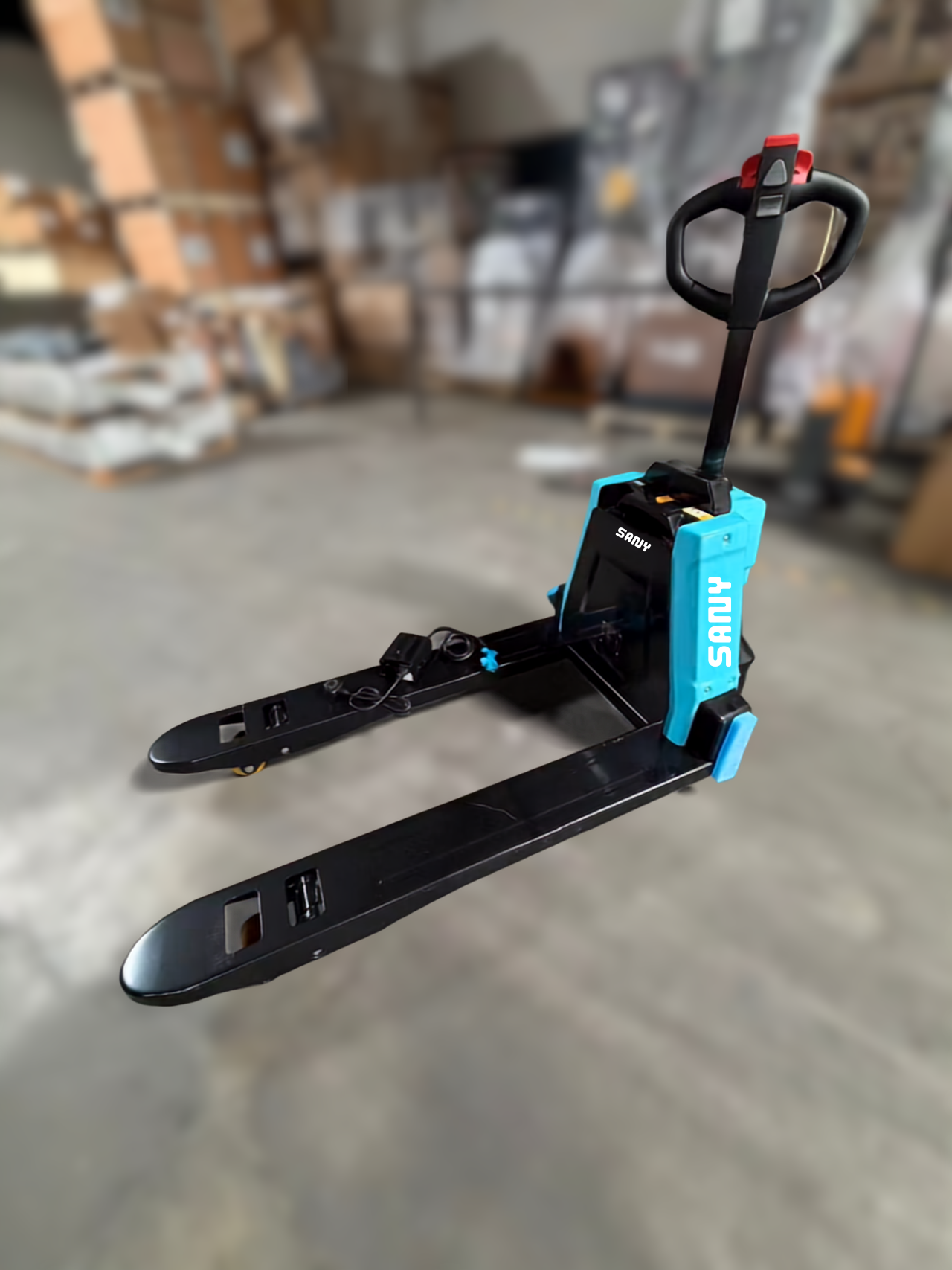 SANY SCB20W 4400 lb lithium electric pallet truck – alternate product view