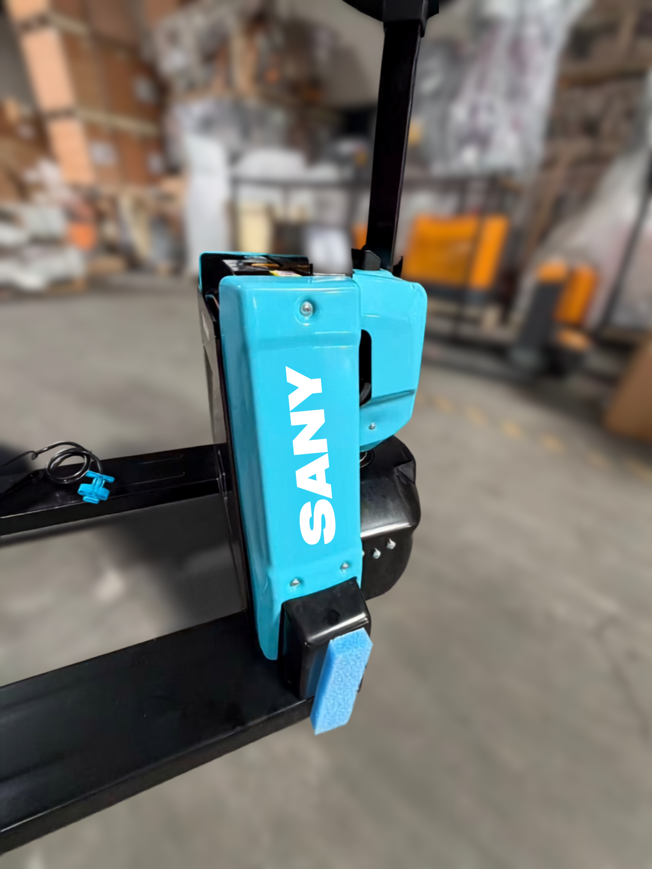 SANY SCB20W 4400 lb lithium electric pallet truck – feature overview