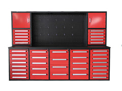 Steelman 10' Garage Cabinet Workbench (40 Drawers & 2 Cabinets), view 2