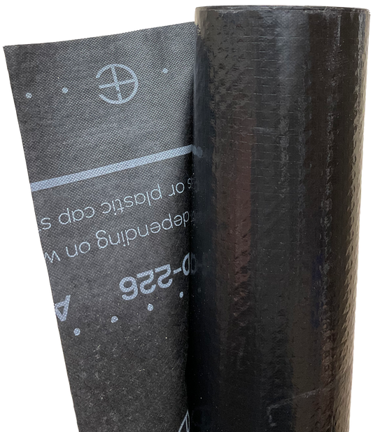 ECO Black Synthetic Roofing Underlayment 4'x250'