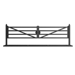 Greatbear 20' Farm Metal Driveway Gate TM18-NCB
