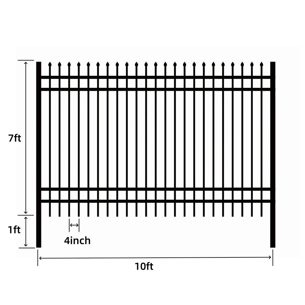 Iron fencing 30Pcs