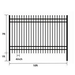 Iron fencing 30Pcs