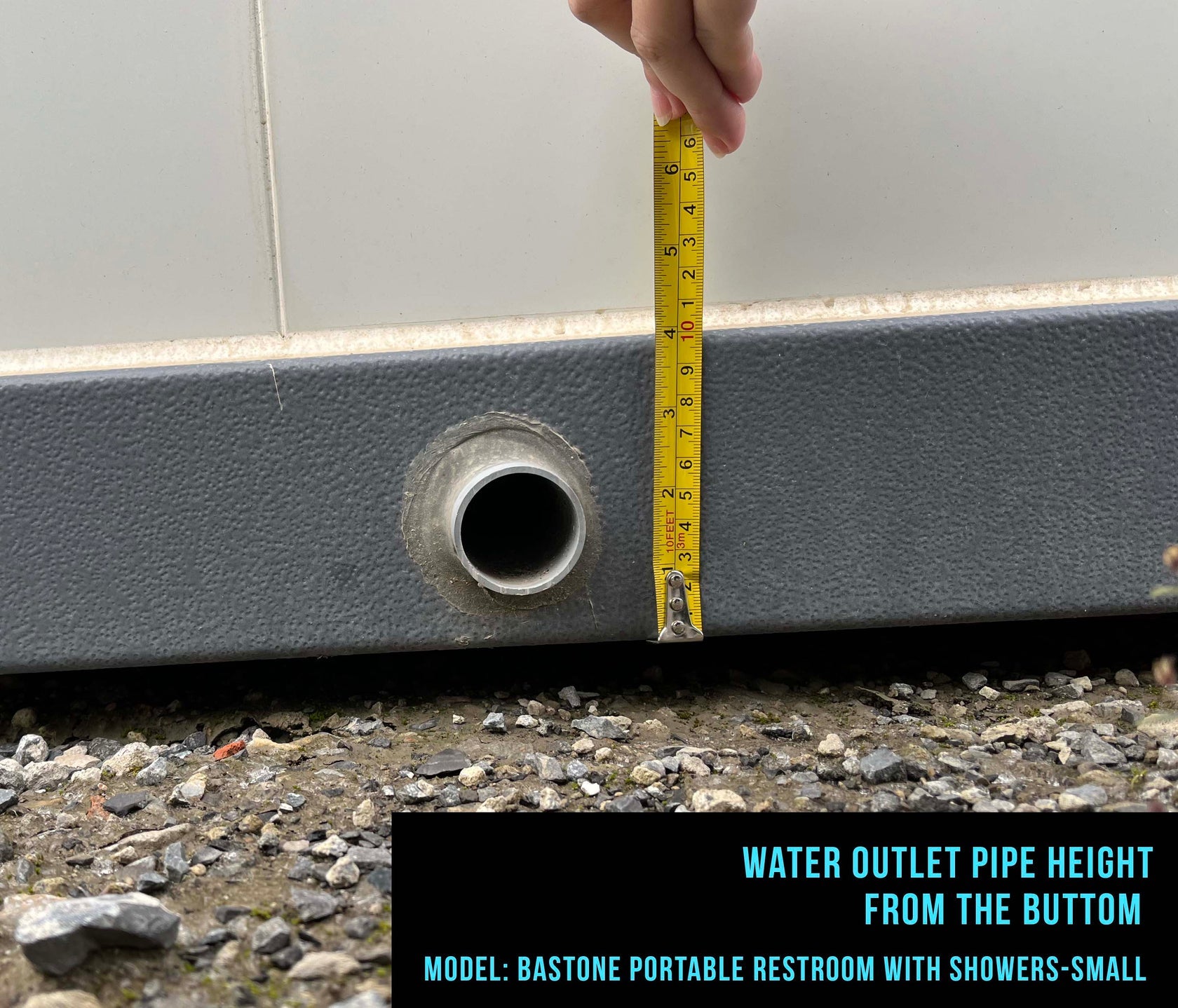 Bastone Portable Restroom with Showers-small