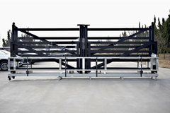 Greatbear 20' Farm Metal Driveway Gate TM18-NCB