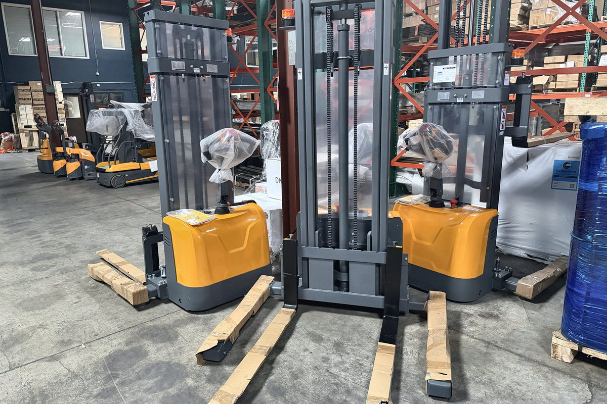 Electric stackers in stock at GETSUP, Mississauga
