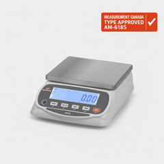 MEASURETEK EH-E 10 lb commercial bench scale – Measurement Canada type approved AM-6185