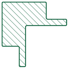 Composite Wall Siding Clips, Corner & Edge - EcoCrafter