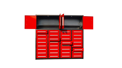 Steelman 7' Garage Cabinet (32 Drawers & 2 Cabinets)