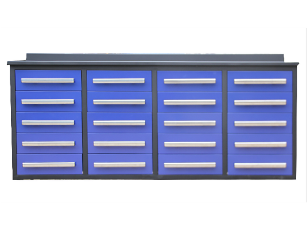 Steelman 7' Garage Cabinet Workbench (20 Drawers)